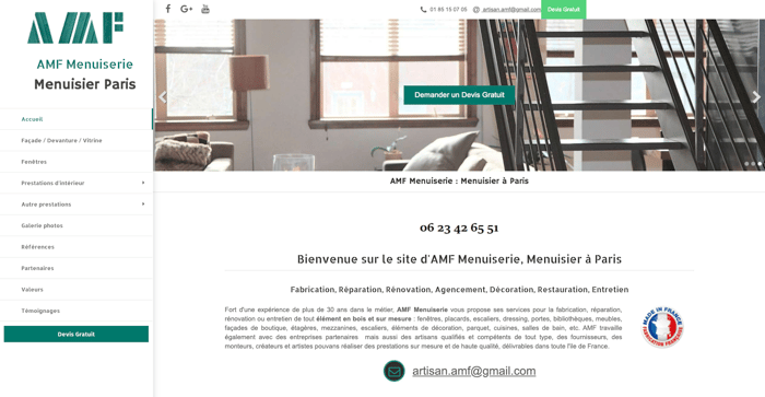 Meilleurs exemples de sites internet d'artisans Vos Devis en Ligne – Page 2 – Par Les Meilleurs Artisans